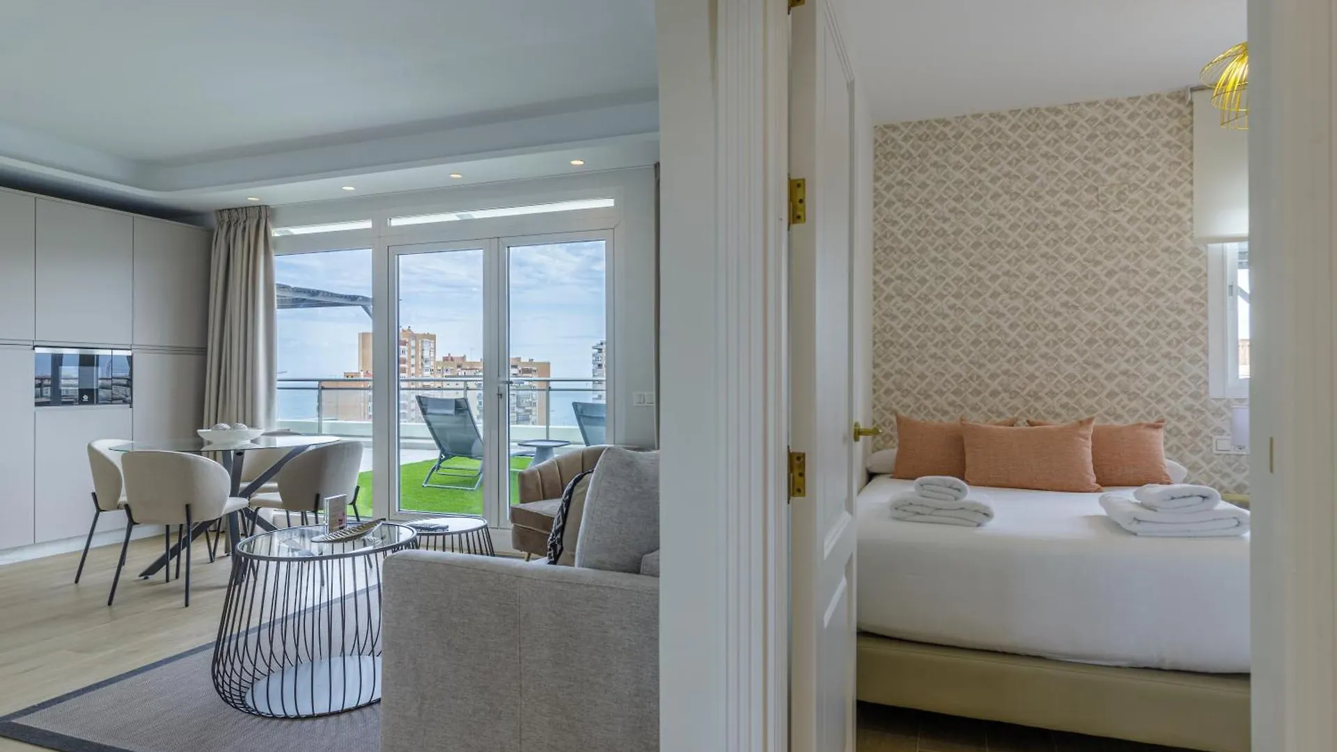 Penthouse Malagueta Sea View Apartment Malaga Spain